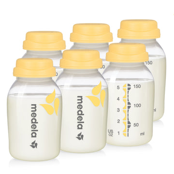 Medela - Breast Milk Collection & Storage set 6 PK (150ml) Bottles & Accessories