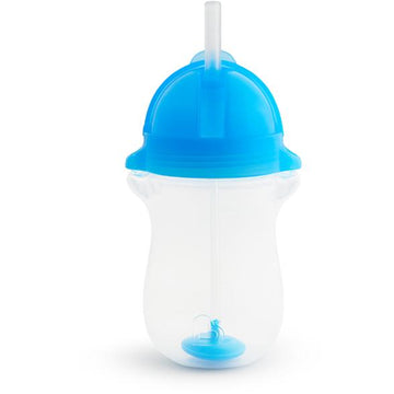 Munchkin - Click Lock Weighted Straw Trainer Cup - 10oz Blue All Feeding