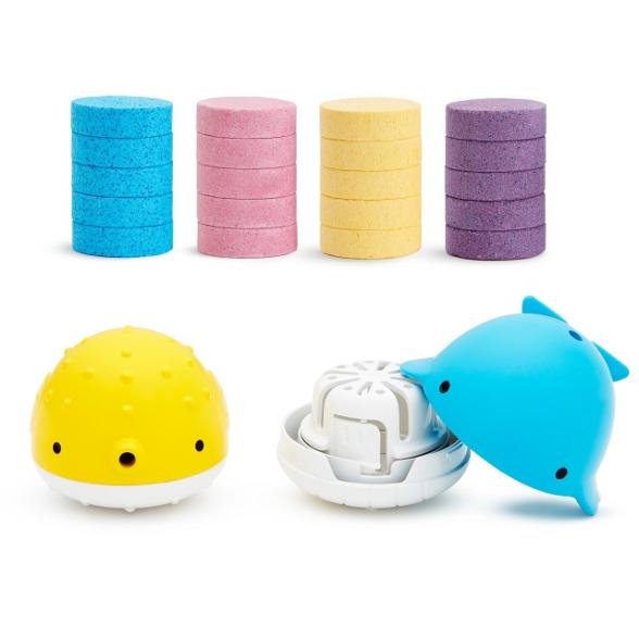 Munchkin - Bath Bombs and Toy Dispenser Set