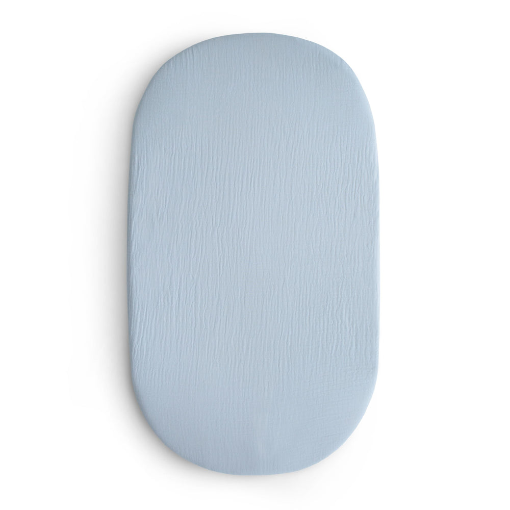 Mushie - Extra Soft Muslin Bassinet Sheet