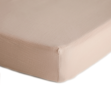 Mushie - Extra Soft Muslin Crib Sheet Bedding
