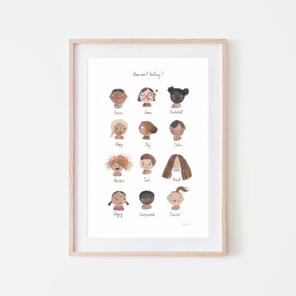 Mushie - Feelings Poster 11x17