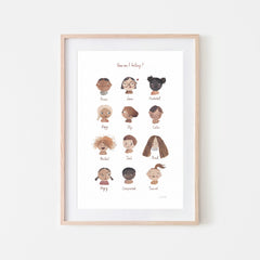 Mushie - Feelings Poster 11x17