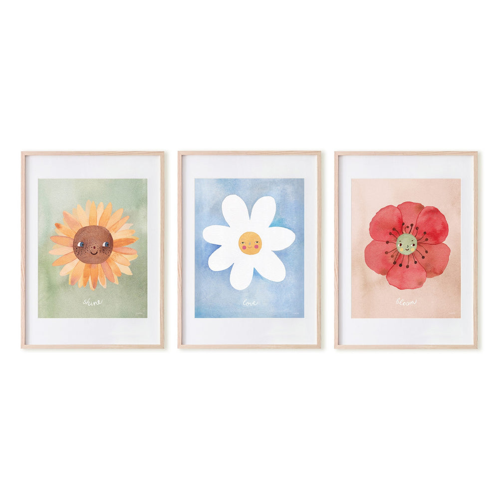 Mushie - Floral Poster Set (11x14)