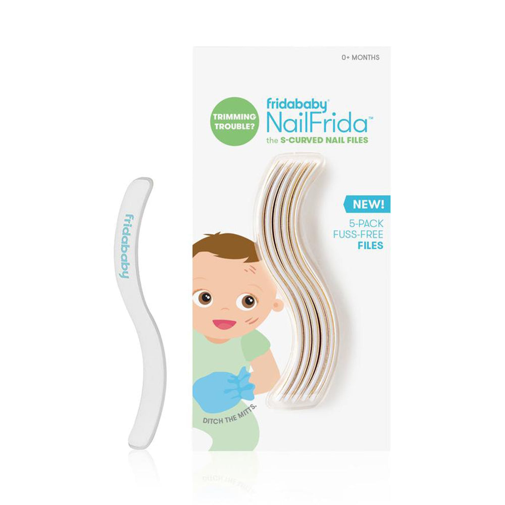 FridaBaby - NailFrida - The S-Curved Nail Files (5 pk)