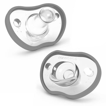 Nanobebe - Flexy Pacifier Grey / 0-3M Pacifiers & Teething