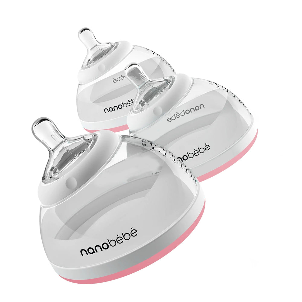 Nanobebe - Transition Bottle (3 pack)