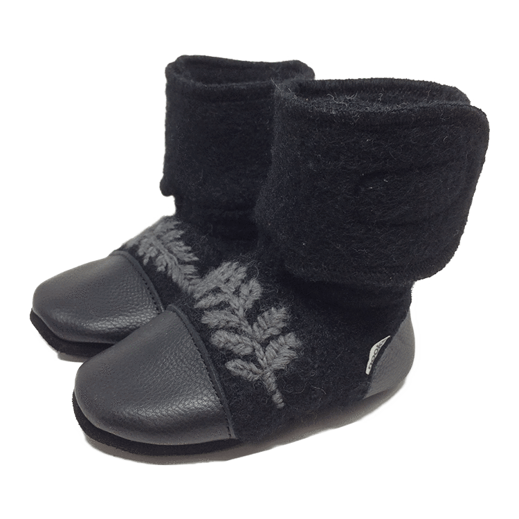 Nooks Design - Wool Booties - Starling