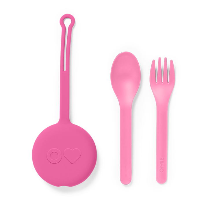 OmieLife - OmiePod - Fork and Spoon w/ Pod Set