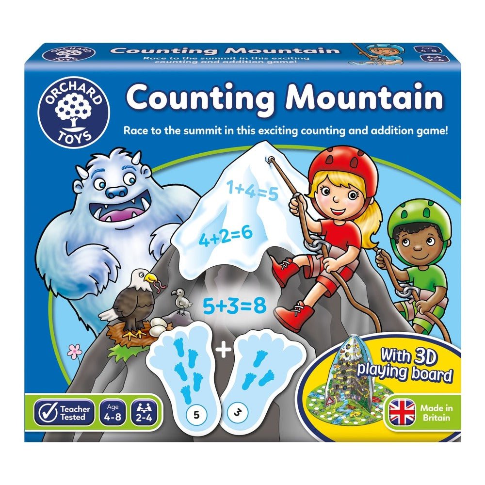 Counting Mountain - 3D Mathematics Board Game