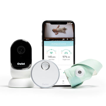 Owlet - Generation 3 Smart Sock + Camera Monitor Duo Baby Monitors