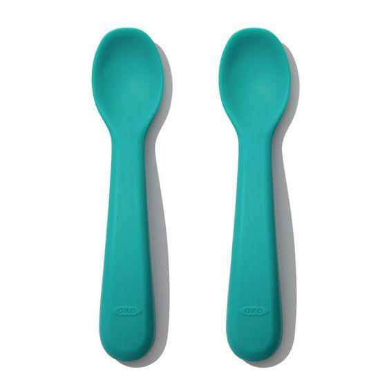 OXO tot - Silicone Spoon Set (2 Piece)