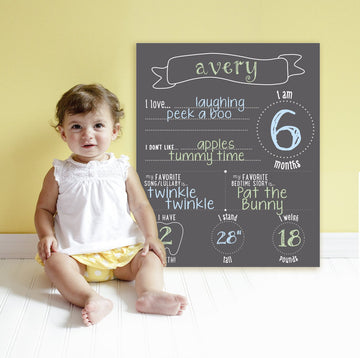 Pearhead - All About Baby Chalkboard Gifts & Memories