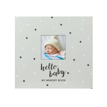 Pearhead - Baby Memory Book & Sticker Set - Stars Books