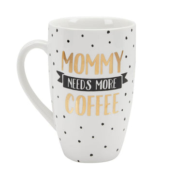 Pearhead - Mommy Needs More Coffee Mug Gifts & Memories