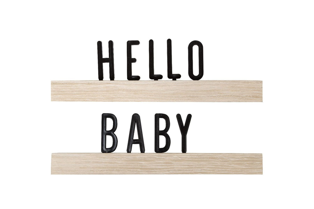 Pearhead - Wooden Letter Ledge Set