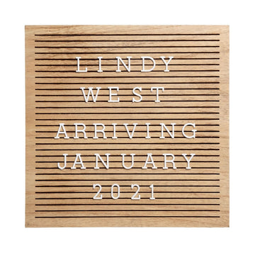 Pearhead - Wooden Letterboard Gifts & Memories