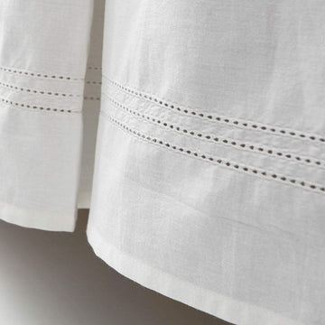 Pehr - Cotton Crib Skirt White Bedding