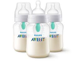 Philips Avent - Colic /Air Free Vent Bottles 4oz / 3pk Bottles & Accessories
