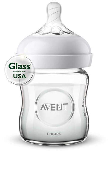 Philips Avent - Natural Glass Bottle 1pk / 4oz Bottles & Accessories