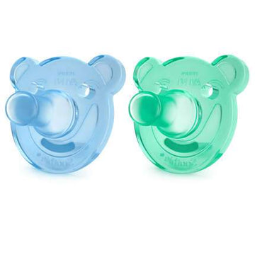 Philips Avent - Shape Soothie - 0-3m Blue/Green Pacifiers & Teething