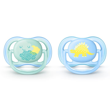 Philips Avent - Ultra Air Pacifier Fashion 0-6M Blue/Green Pacifiers & Teething