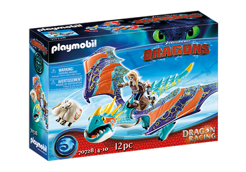 Playmobil - Dragon Racing: Astrid and Stormfly Pretend Play