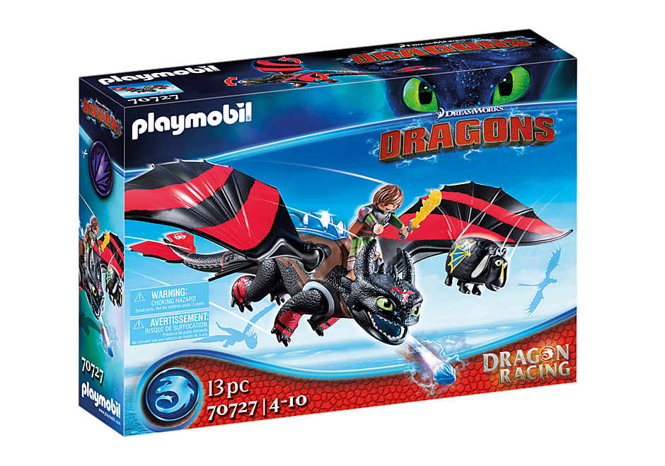Playmobil - Dragon Racing: Hiccup and Toothless