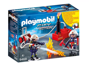 Playmobil - Firefighters with Water Pump