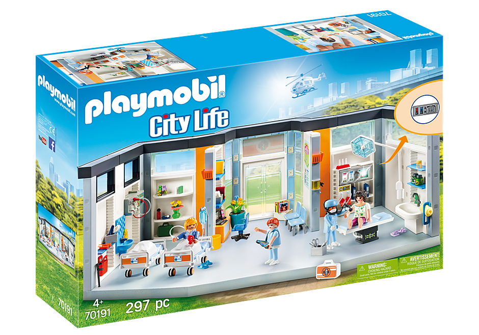 Playmobil - Furnished Hospital Wing
