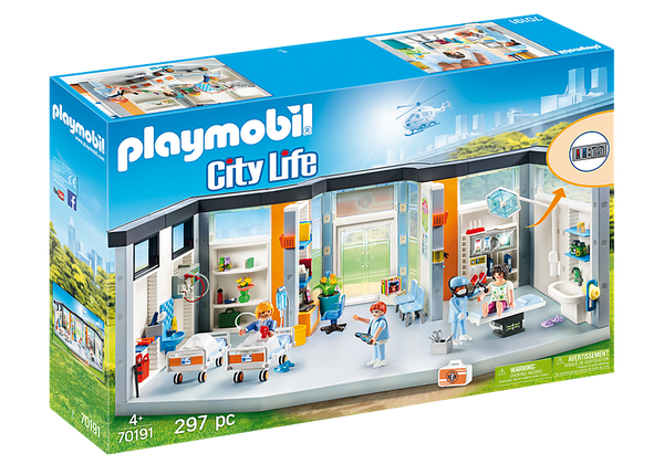 Playmobil hospital deals extras