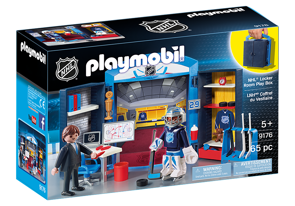 Playmobil - NHL Locker Room Play Box