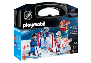 Playmobil - NHL® Shootout Carry Case Pretend Play