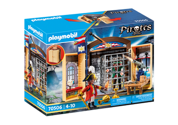 Playmobil - Pirate Adventure Play Box Pretend Play
