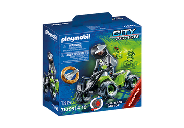 Playmobil - Racing Quad Pretend Play