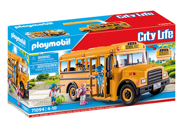 Playmobil - School bus Pretend Play