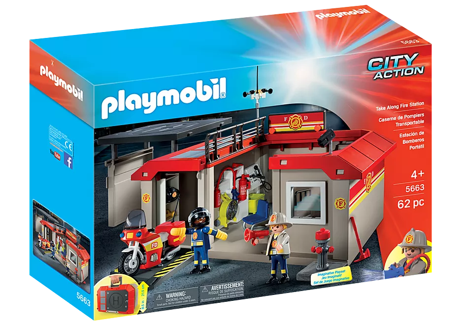 Playmobil - Take Along Fire Station