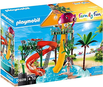 Playmobil - Water Park with Slides Pretend Play