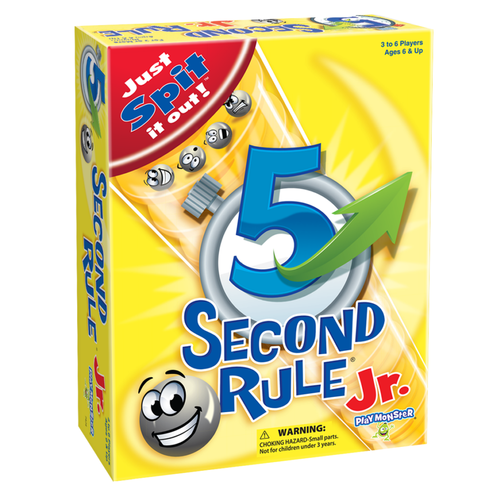 PlayMonster - 5 Second Rule Jr Think-Fast Card Game