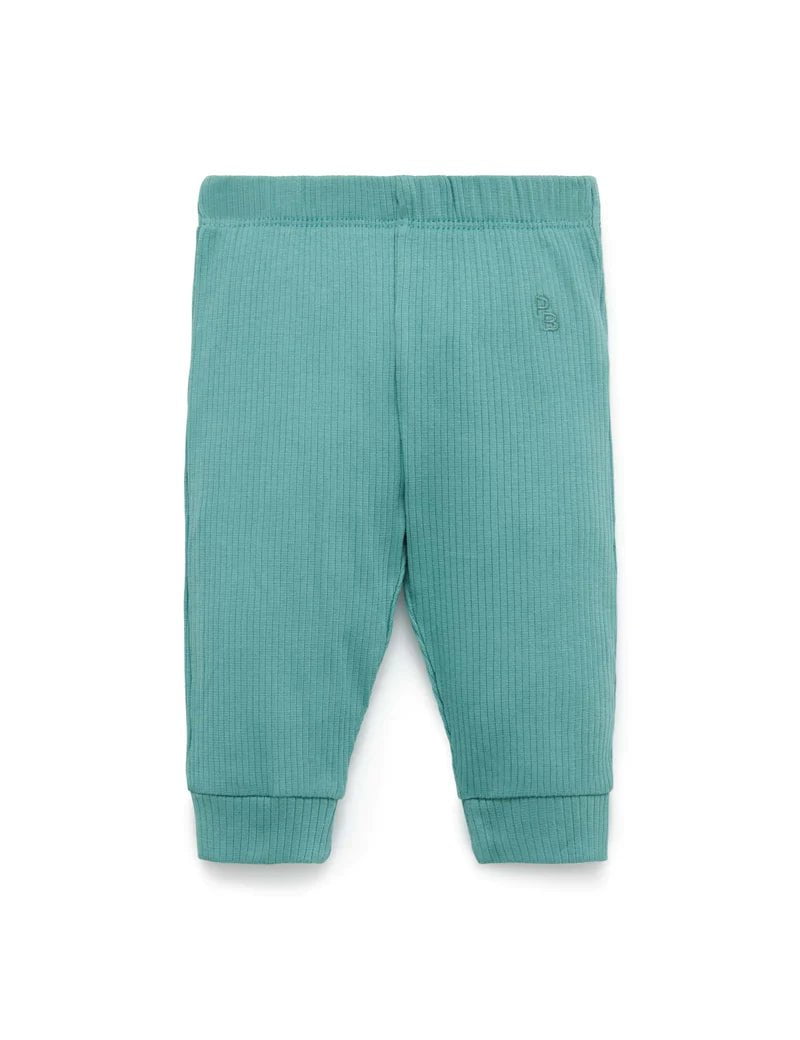 Purebaby - Organic Ribbed Leggings