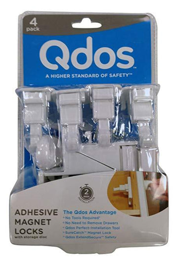 Qdos - Adhesive Magnet Locks Babyproofing