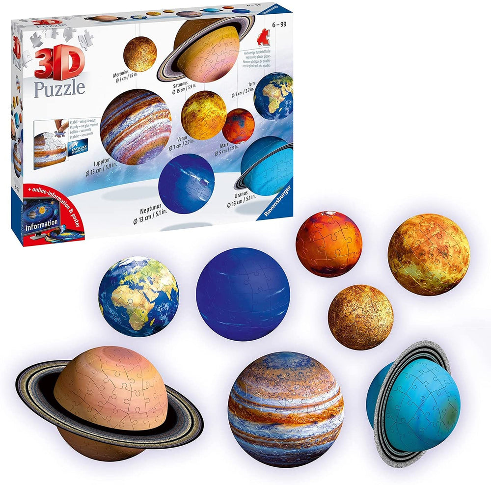 Ravensburger - 3D Solar System 540 pc Puzzle