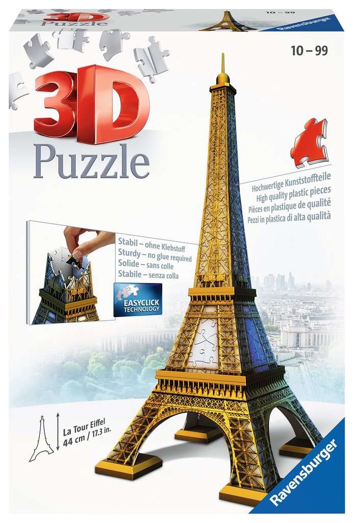Ravensburger - Eiffel Tower 216 pc 3D Puzzle