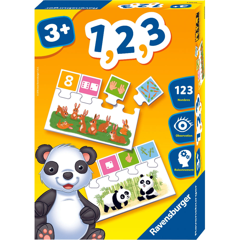 French 123 - Puzzle Game