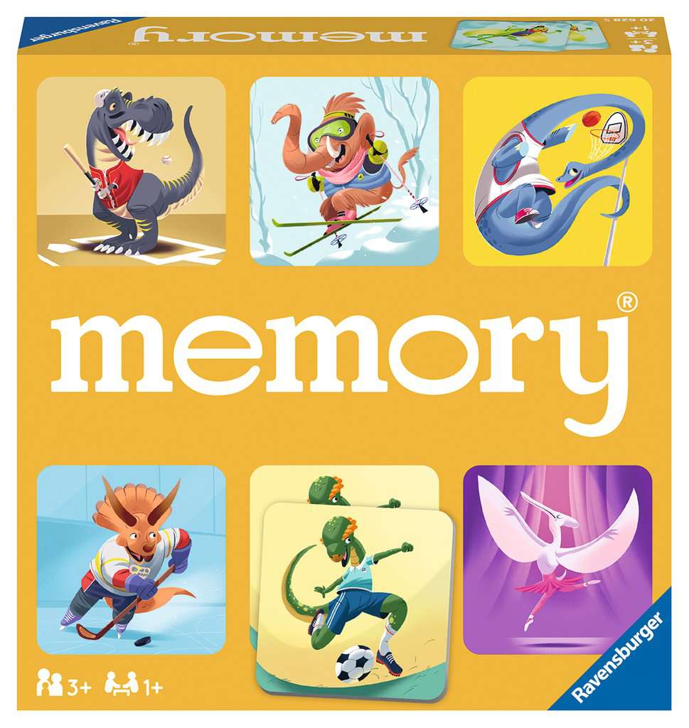 Ravensburger - My First Memory - Dinosaur Sports Game