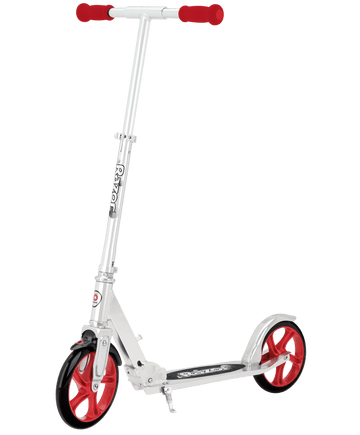 Razor - A5 Lux Scooter Silver/Red Ride-Ons