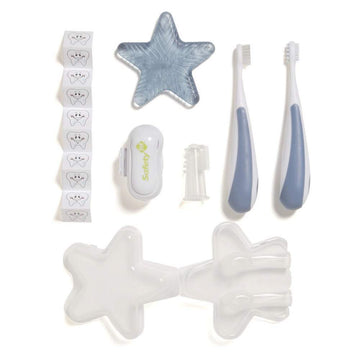 Safety 1st - Infant-to-Toddler Oral Care Kit Arctic Blue Healthcare