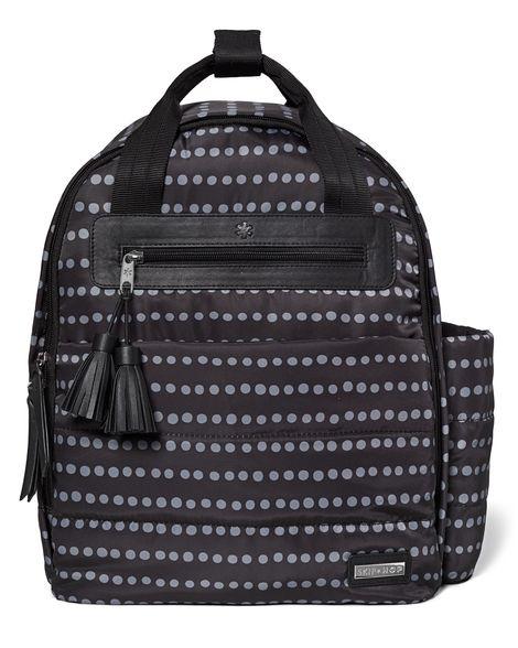 Skip Hop - Riverside Ultra Light Diaper Backpacks - Black Dot