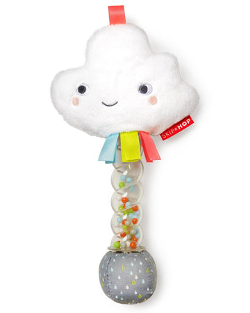 Skip Hop - Silver Lining Cloud - Rainstick Rattle Infant Toys