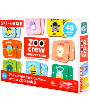 Skip Hop - Zoo Crew Memory Game Toddler Toys